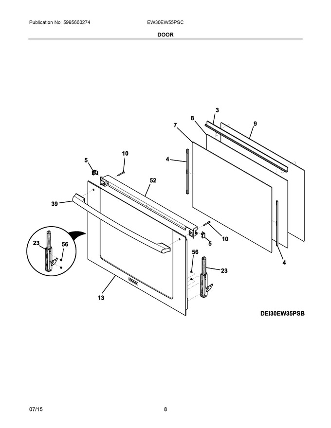 Diagram for EW30EW55PSC