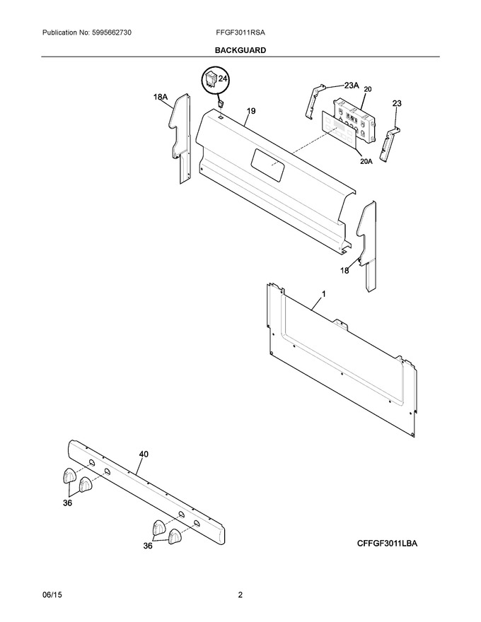 Diagram for FFGF3011RSA