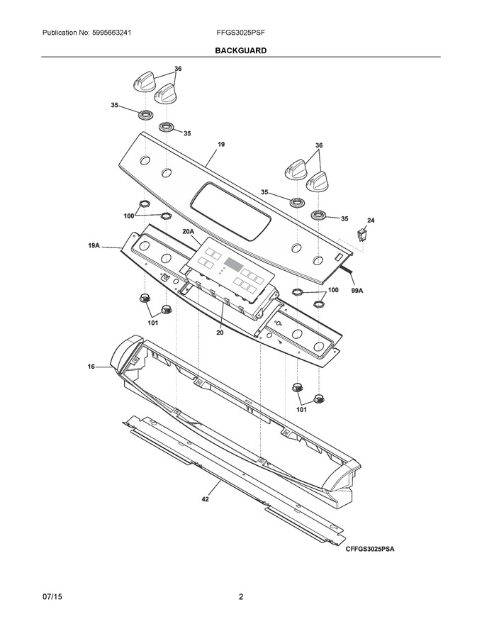 Diagram for FFGS3025PSF