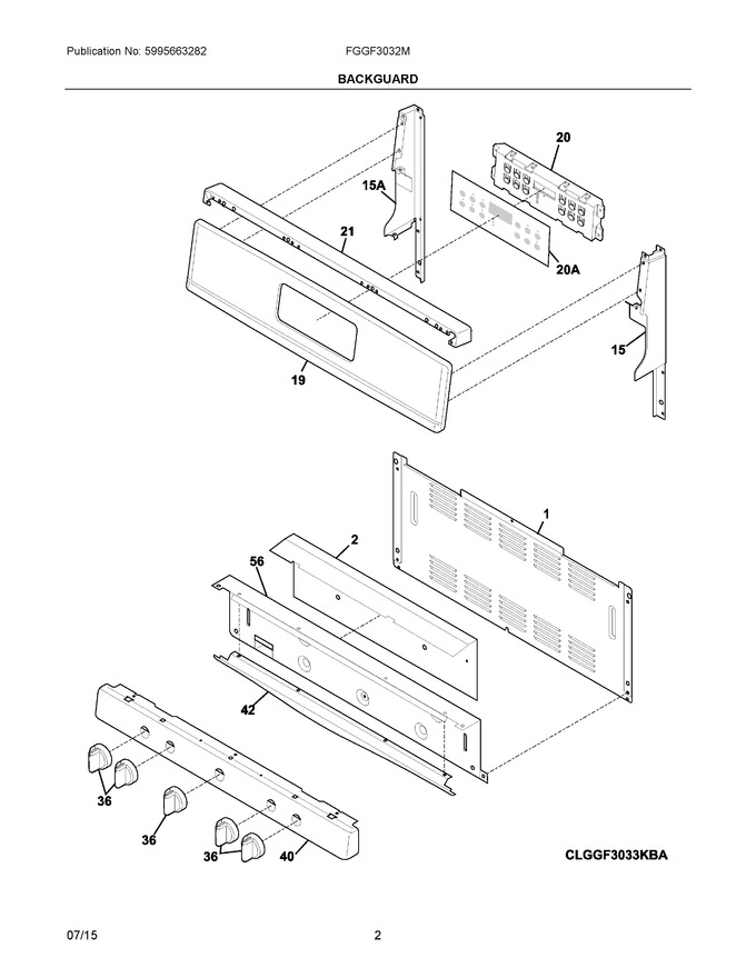 Diagram for FGGF3032MWE