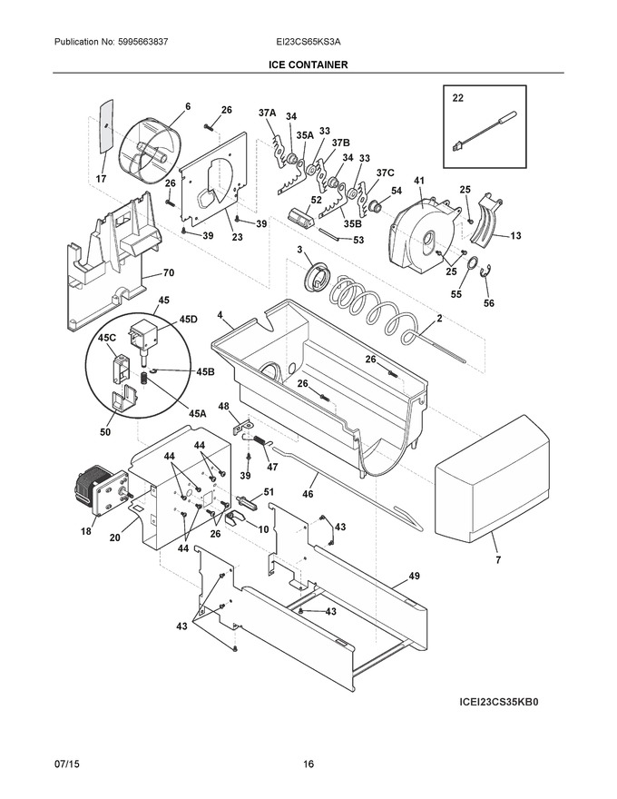 Diagram for EI23CS65KS3A