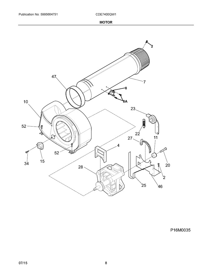 Diagram for CDE7400QW1