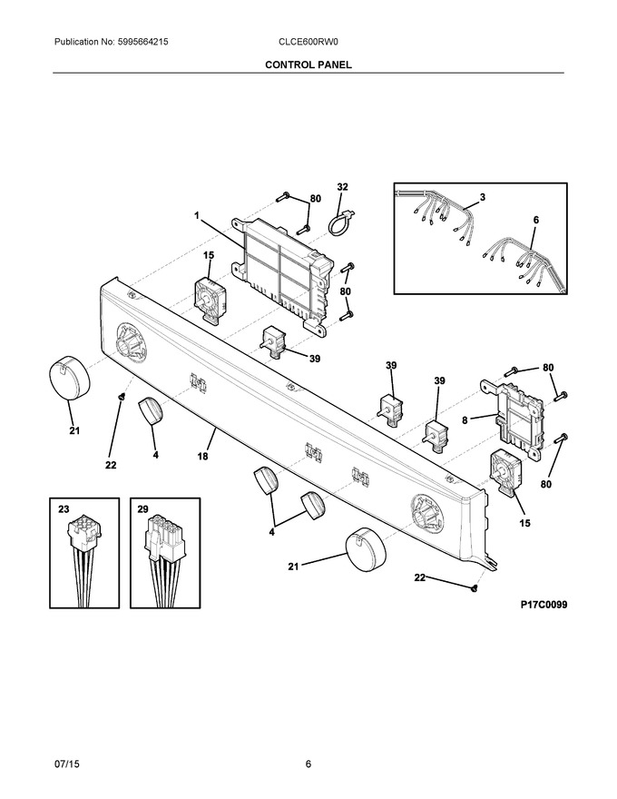 Diagram for CLCE600RW0