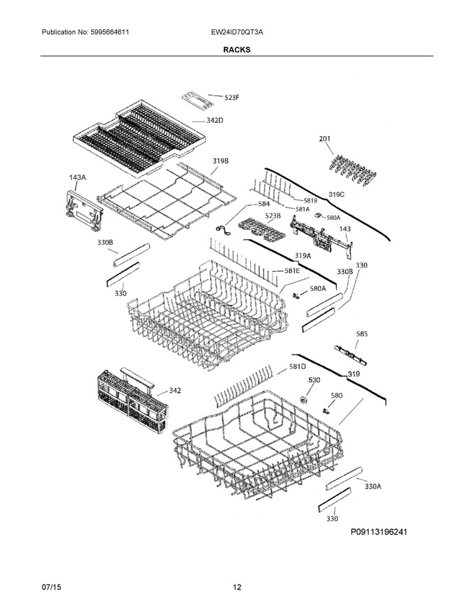 Diagram for EW24ID70QT3A