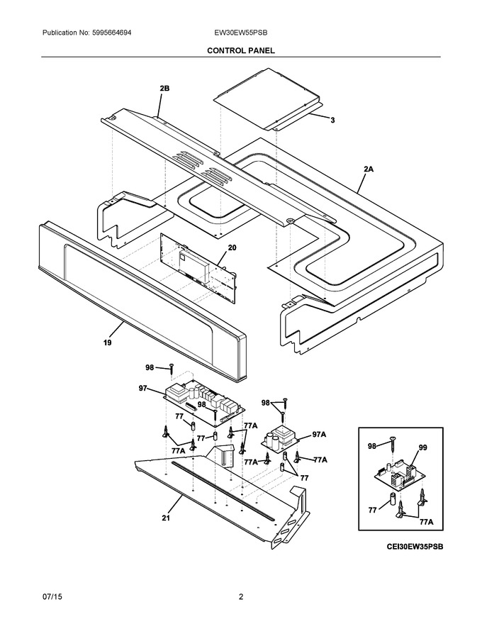 Diagram for EW30EW55PSB