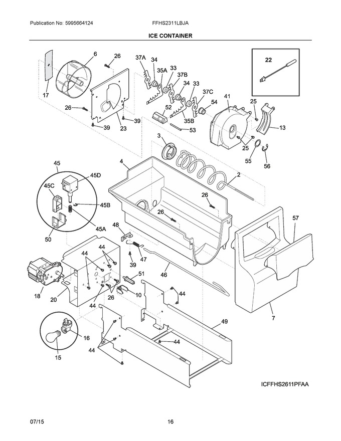 Diagram for FFHS2311LBJA