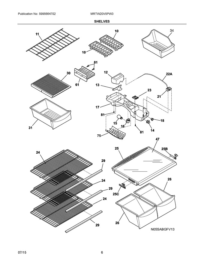 Diagram for MRTW20V5PW3