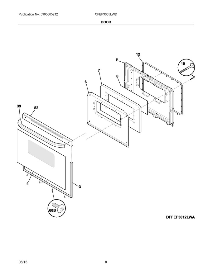 Diagram for CFEF3005LWD