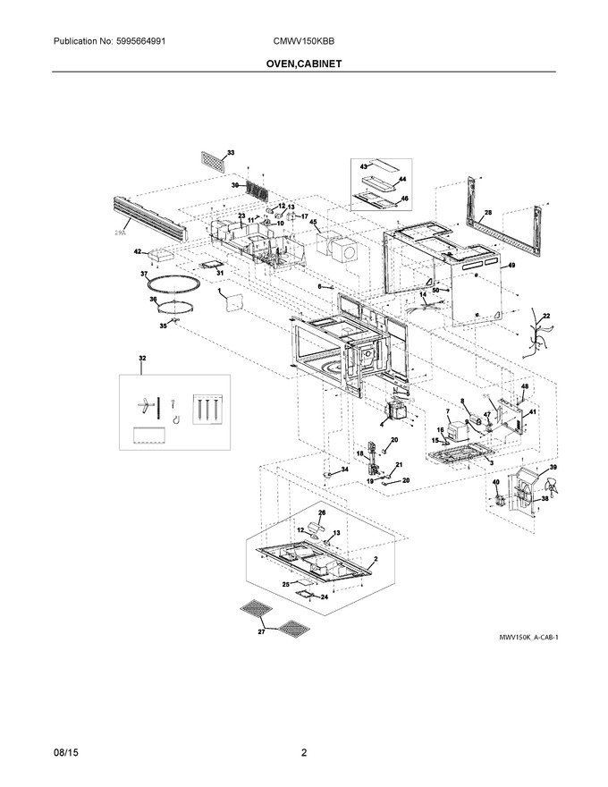 Diagram for CMWV150KBB