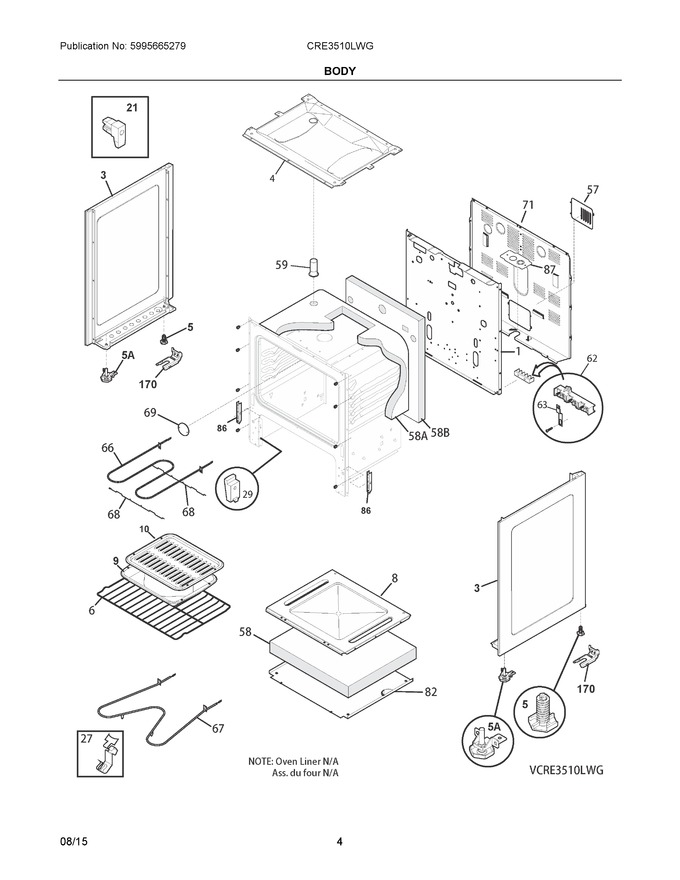 Diagram for CRE3510LWG