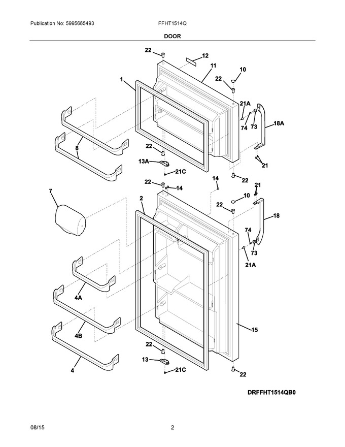 Diagram for FFHT1514QW2