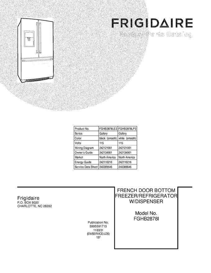 Diagram for FGHB2878LP3