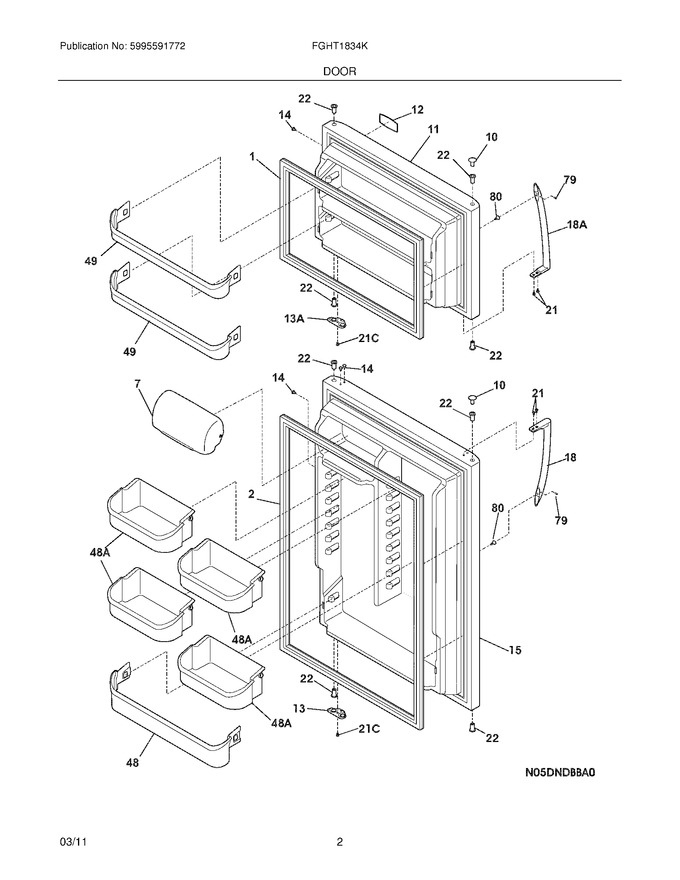 Diagram for FGHT1834KW5