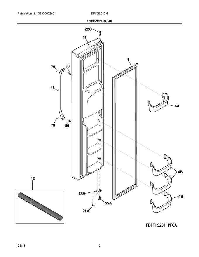 Diagram for DFHS2313MFFA