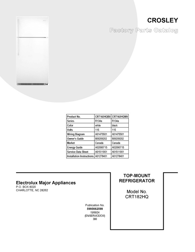 Diagram for CRT182HQB0