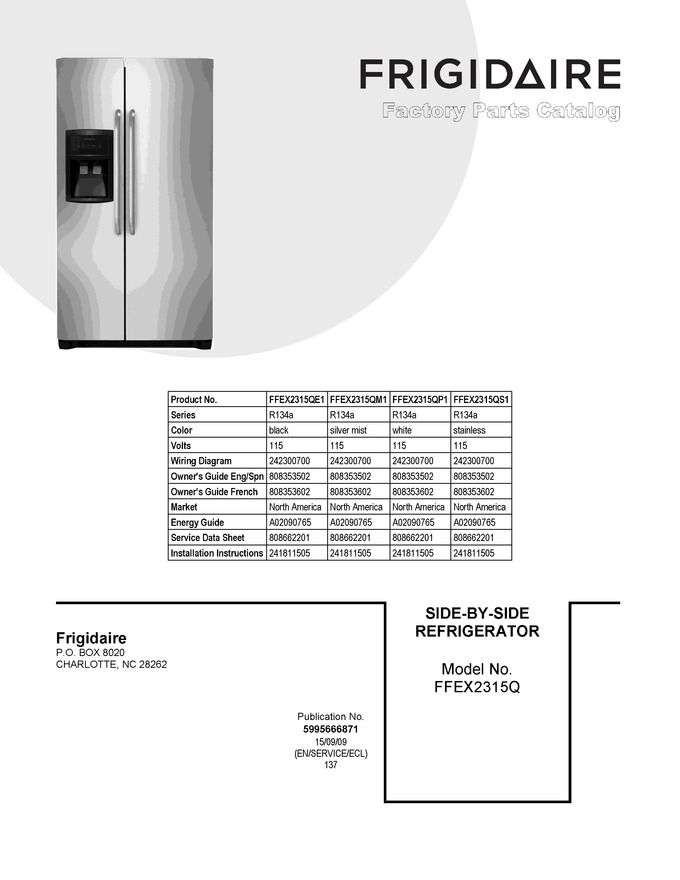 Diagram for FFEX2315QP1