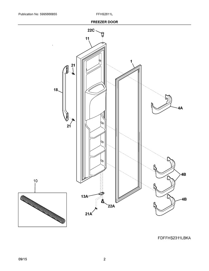 Diagram for FFHS2611LBRA