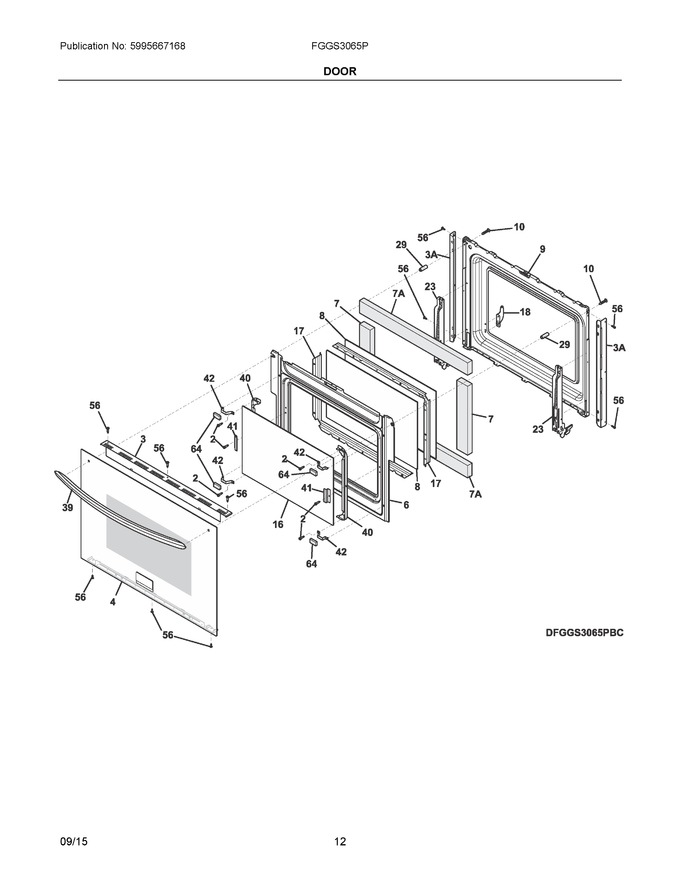 Diagram for FGGS3065PWK