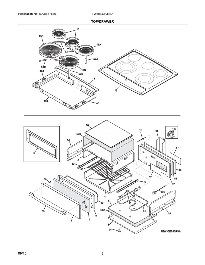 Diagram for EW30ES80RSA