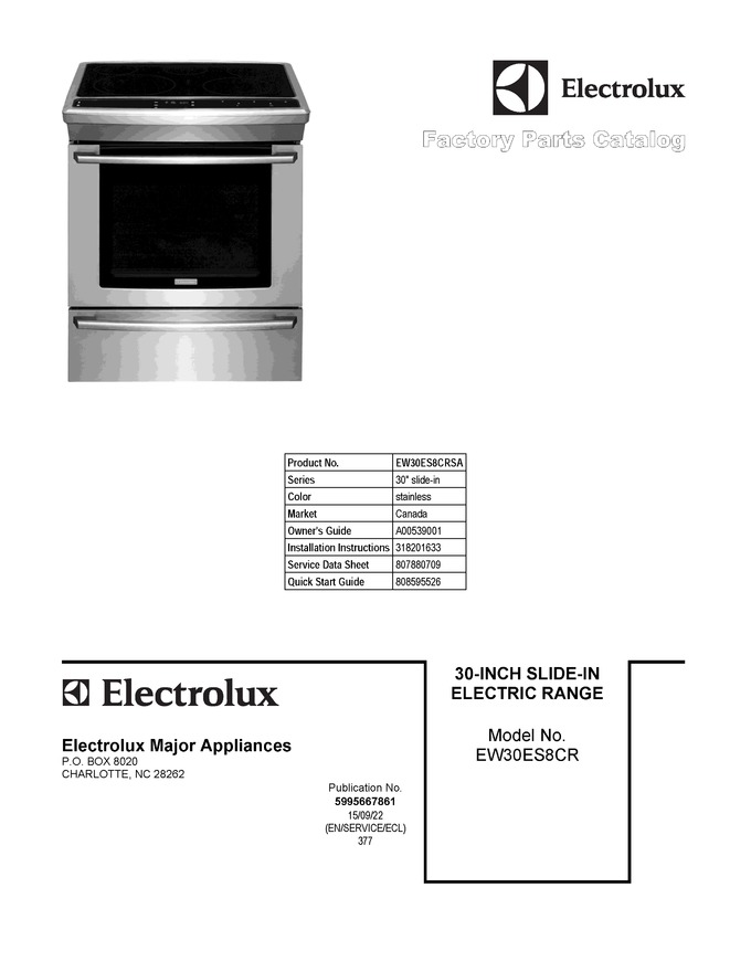 Diagram for EW30ES8CRSA