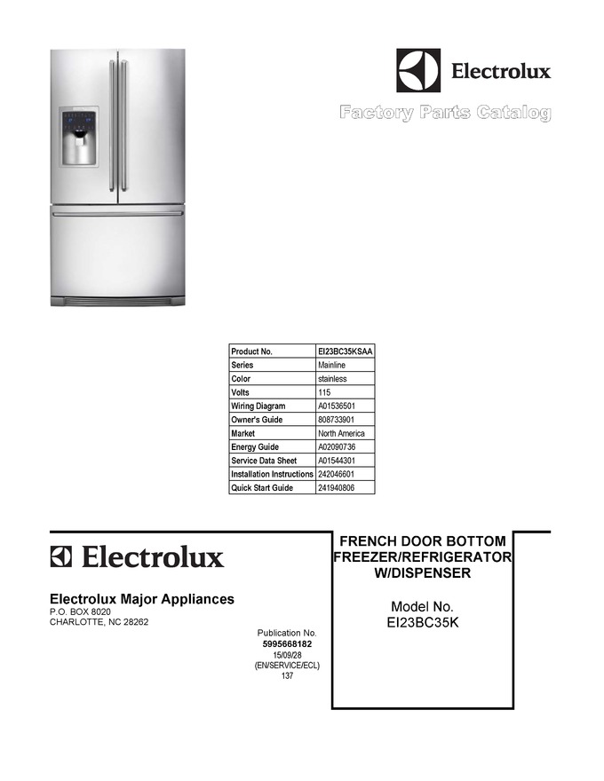 Diagram for EI23BC35KSAA