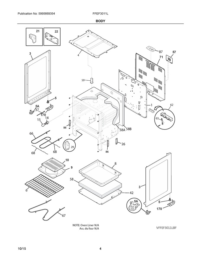 Diagram for FFEF3011LWG