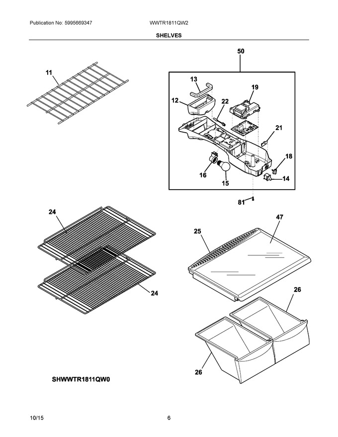 Diagram for WWTR1811QW2