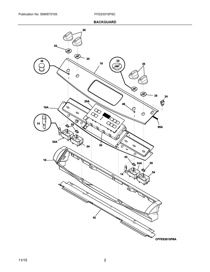 Diagram for FFES3015PSC