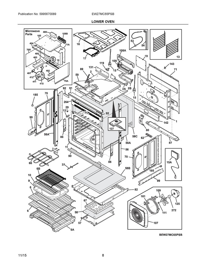 Diagram for EW27MC65PSB