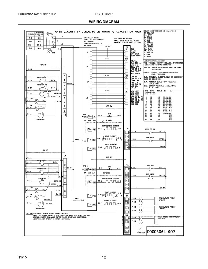 Diagram for FGET3065PBD