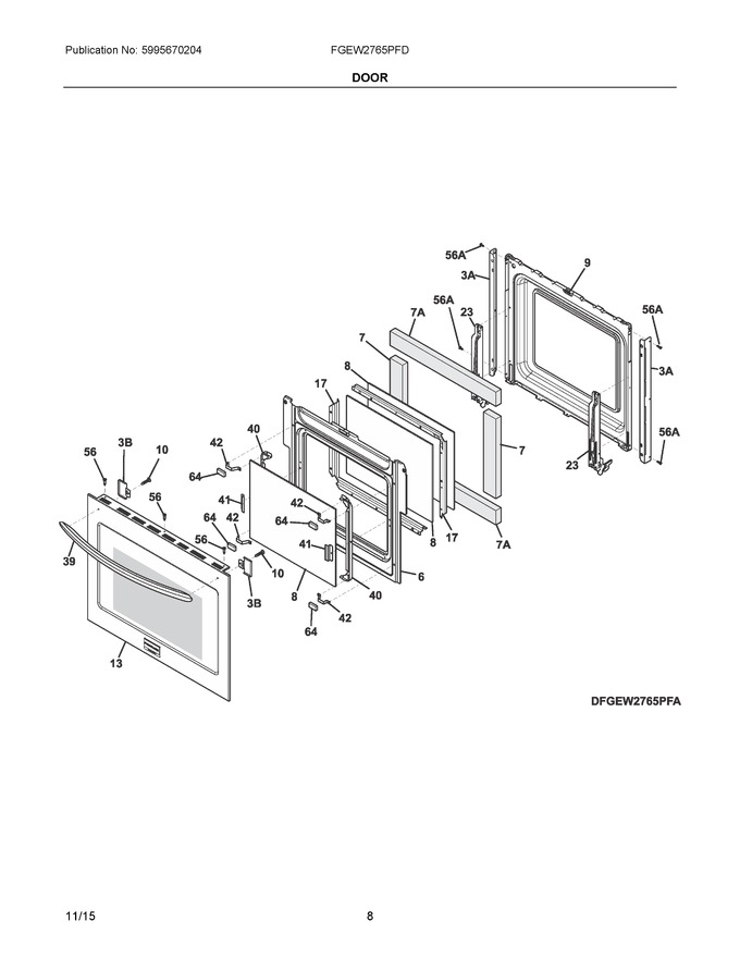 Diagram for FGEW2765PFD