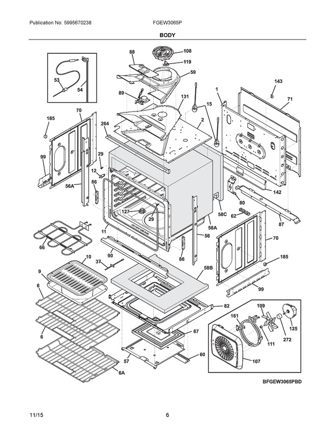 Diagram for FGEW3065PBD