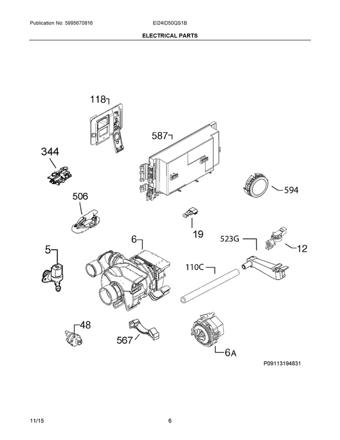 Diagram for EI24ID50QS1B