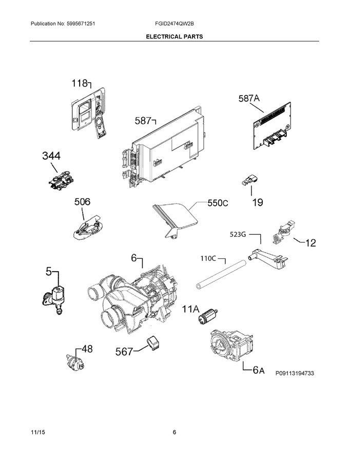 Diagram for FGID2474QW2B