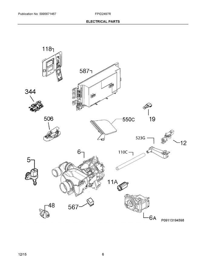 Diagram for FPID2497RF0A