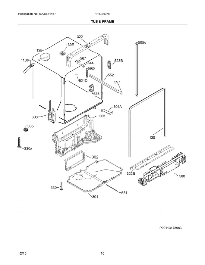 Diagram for FPID2497RF1A