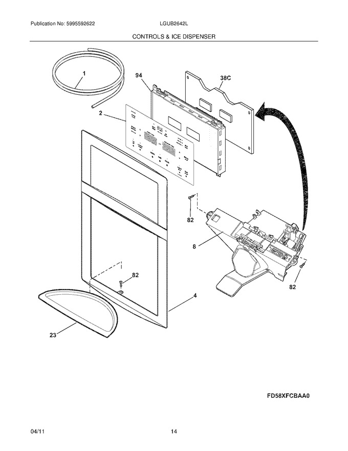 Diagram for LGUB2642LE3