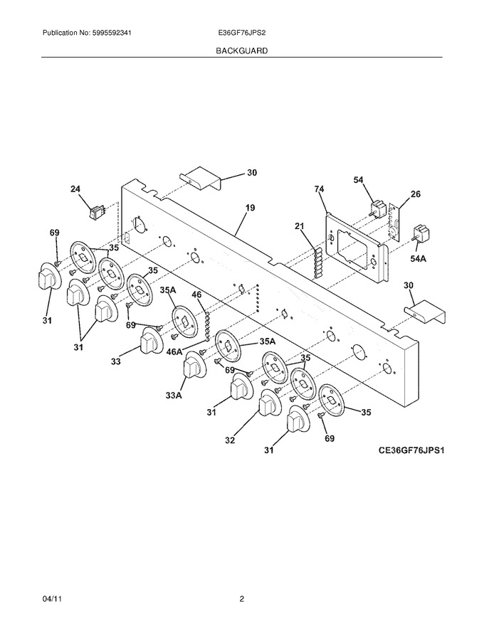 Diagram for E36GF76JPS2