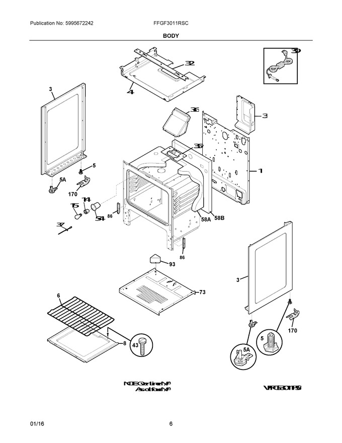 Diagram for FFGF3011RSC