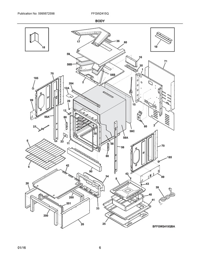 Diagram for FFGW2415QBA