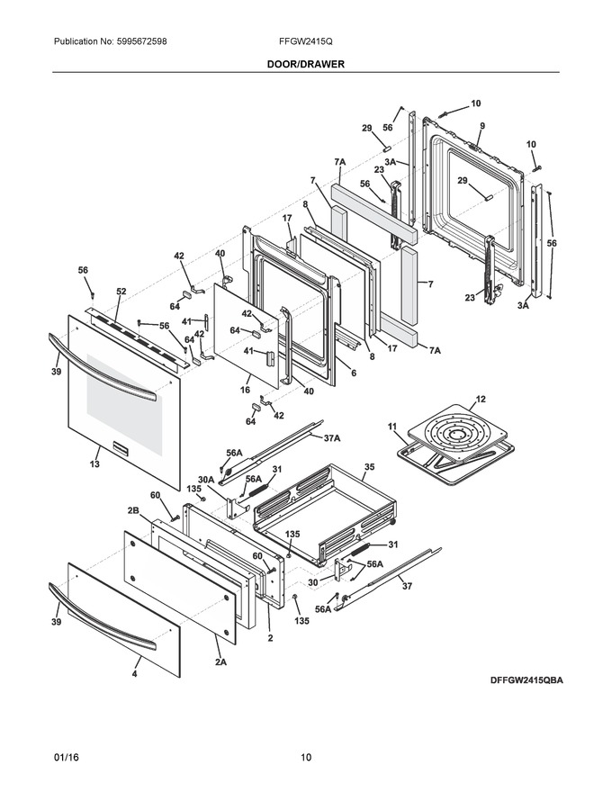 Diagram for FFGW2415QWA