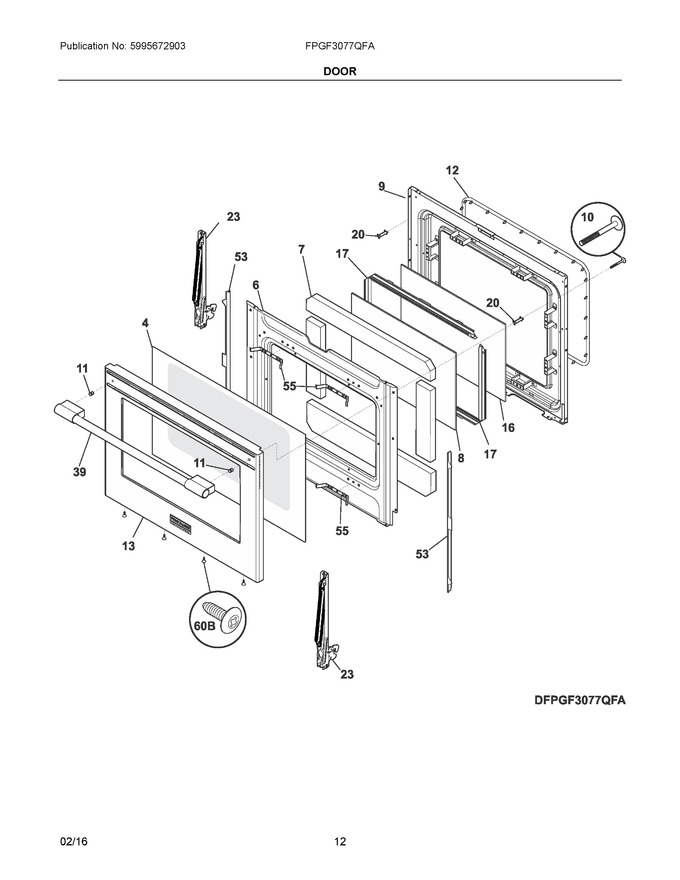 Diagram for FPGF3077QFA