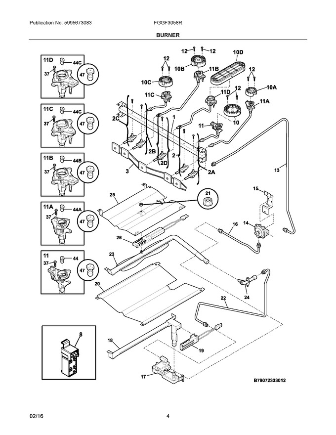 Diagram for FGGF3058RWA