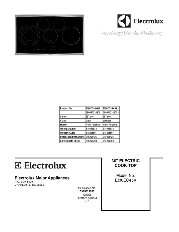 Diagram for EI36EC45KS1