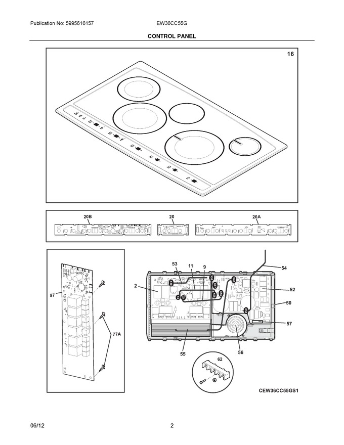 Diagram for EW36CC55GB3