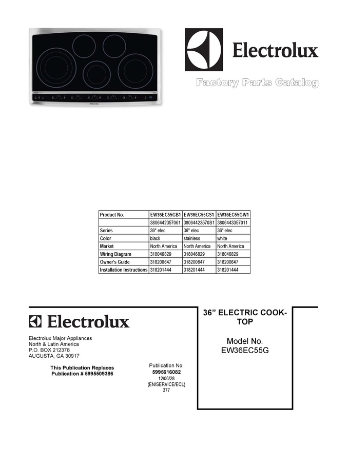 Diagram for EW36EC55GS1