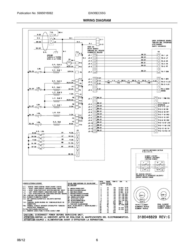 Diagram for EW36EC55GW1