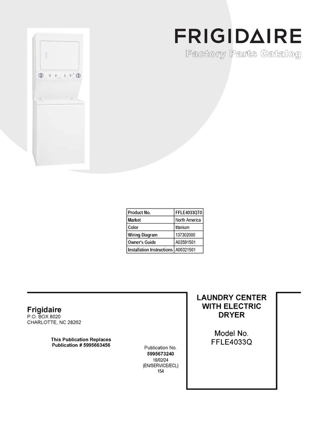 Diagram for FFLE4033QT0