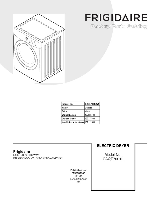 Diagram for CAQE7001LW1