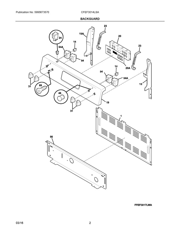 Diagram for CFEF3014LSA